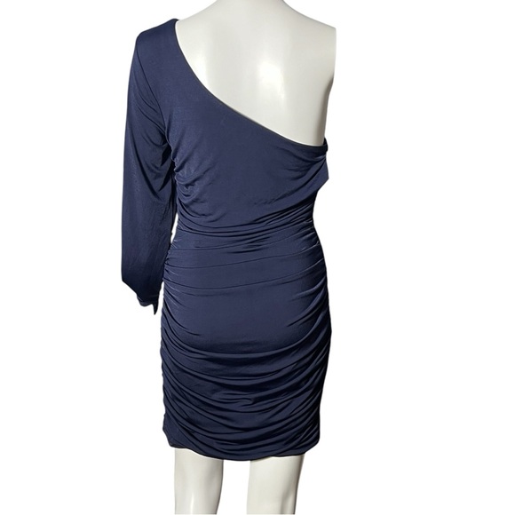 Emerald Sundae - Women’s Rhinestone One Shoulder Dress Sz. LG - Picture 4 of 6